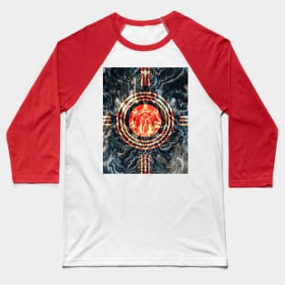 Fluidic Abstract Baseball T-Shirt